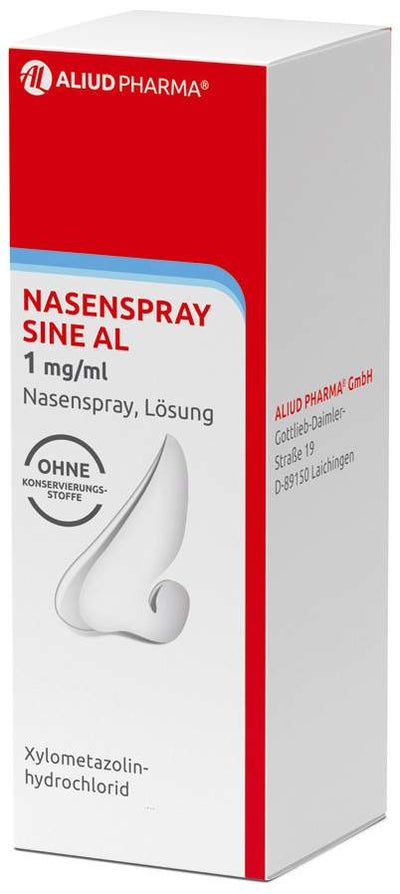 Nasenspray Sine AL 1 mg je ml Nasenspray 10 ml