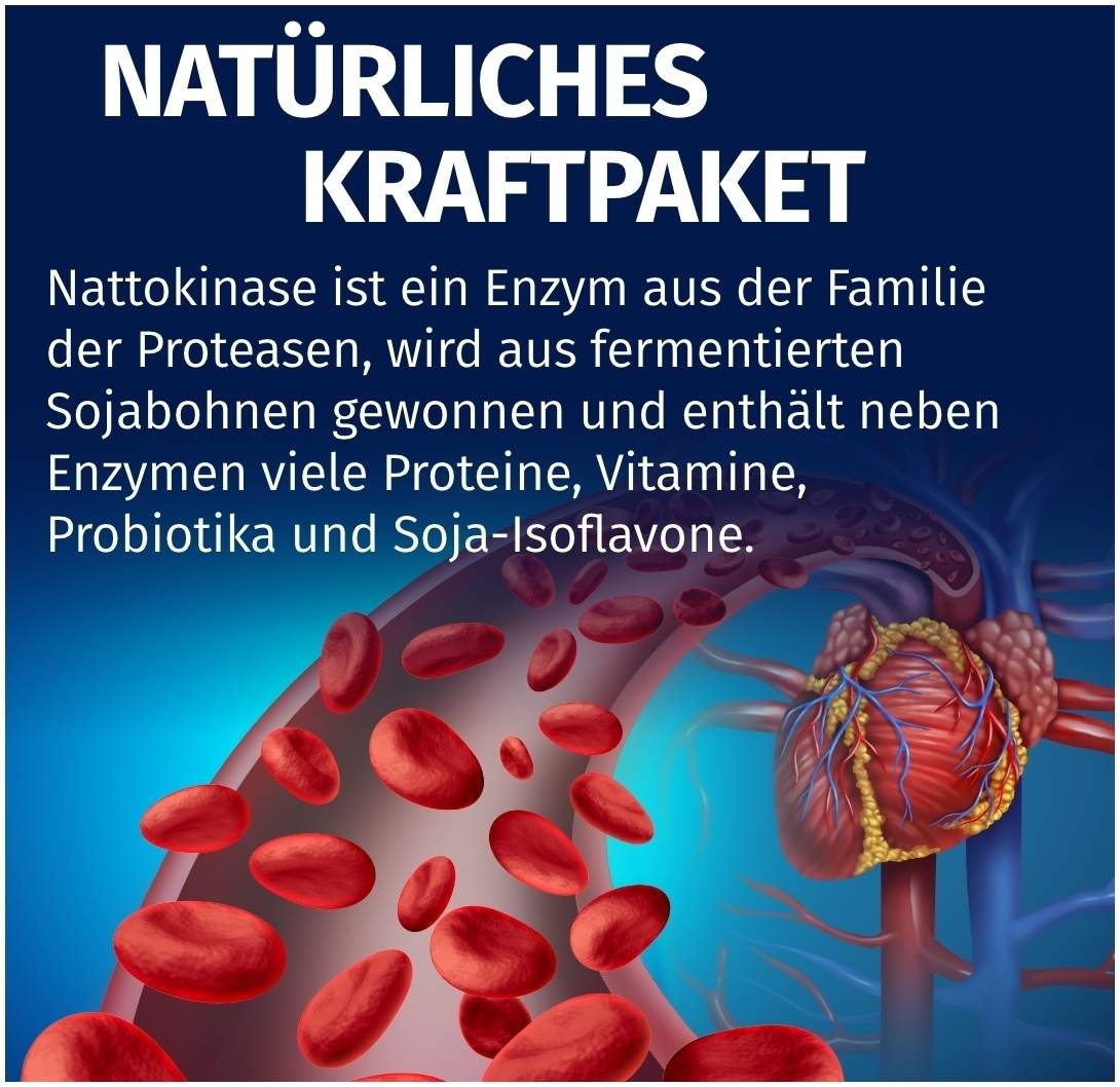 Green Naturals Nattokinase 100 mg Vegan 365 Kapseln
