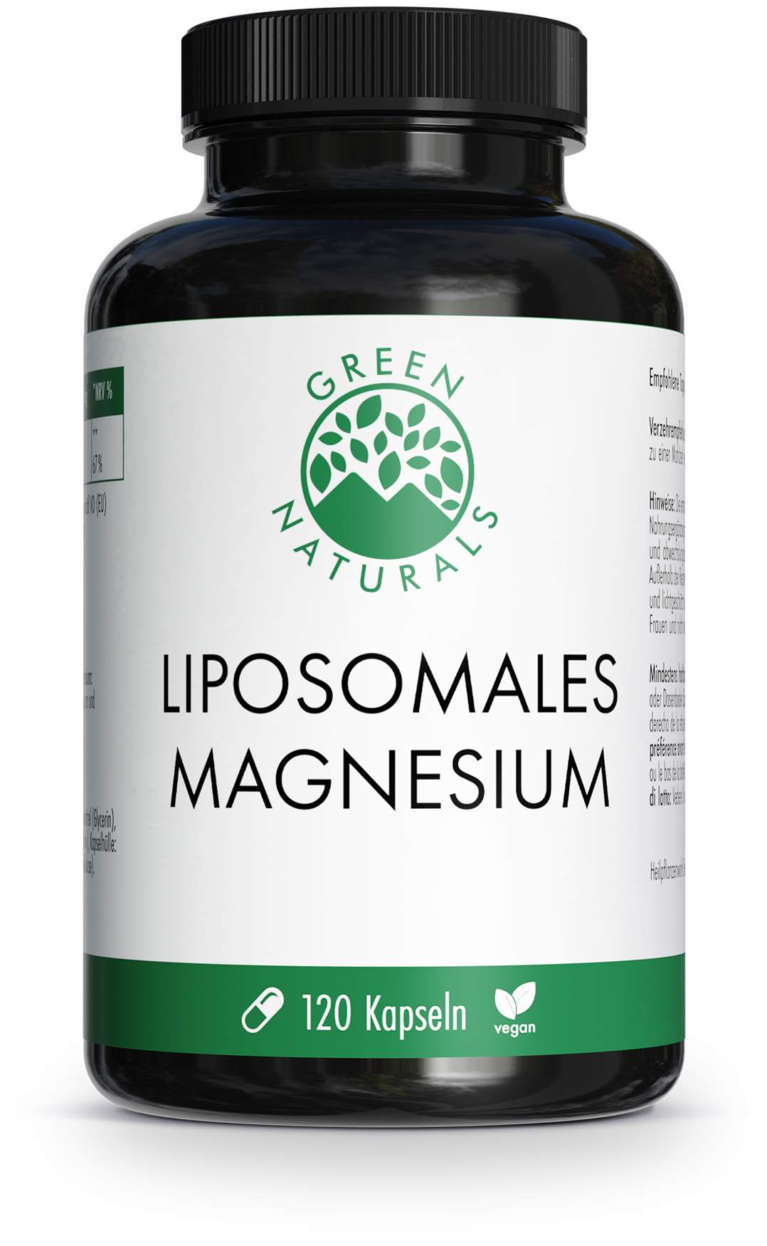 Green Naturals Liposomales Magnesium 120 Kapseln