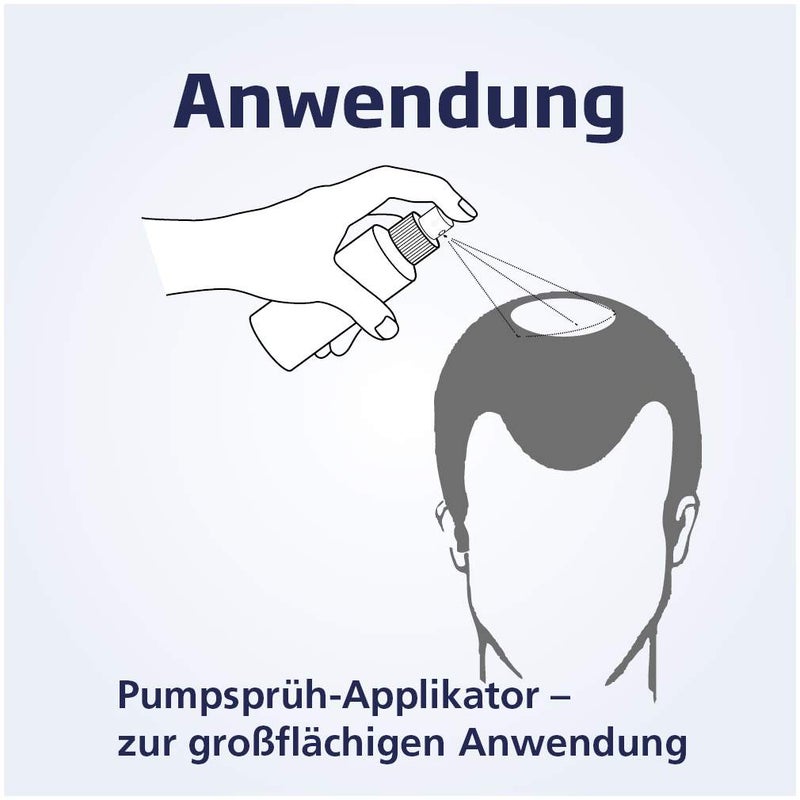 Minoxicutan Männer 50 mg je ml Spray 3 x 60 ml