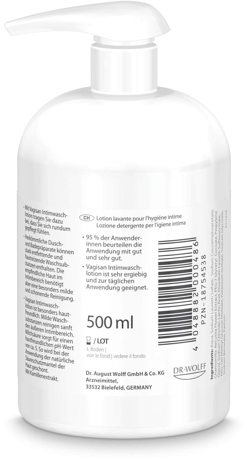Vagisan Intimwaschlotion 500 ml