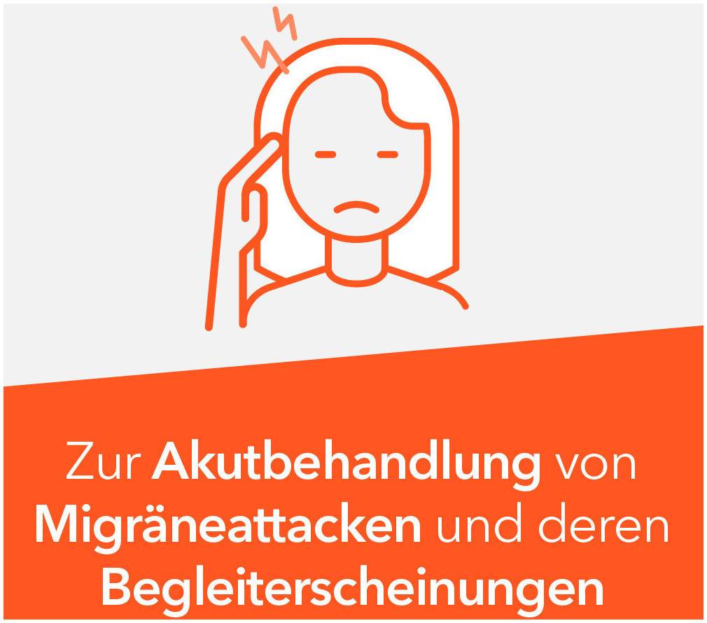 Sumatriptan-Ratiopharm bei Migräne 50 mg 2 Filmtabletten