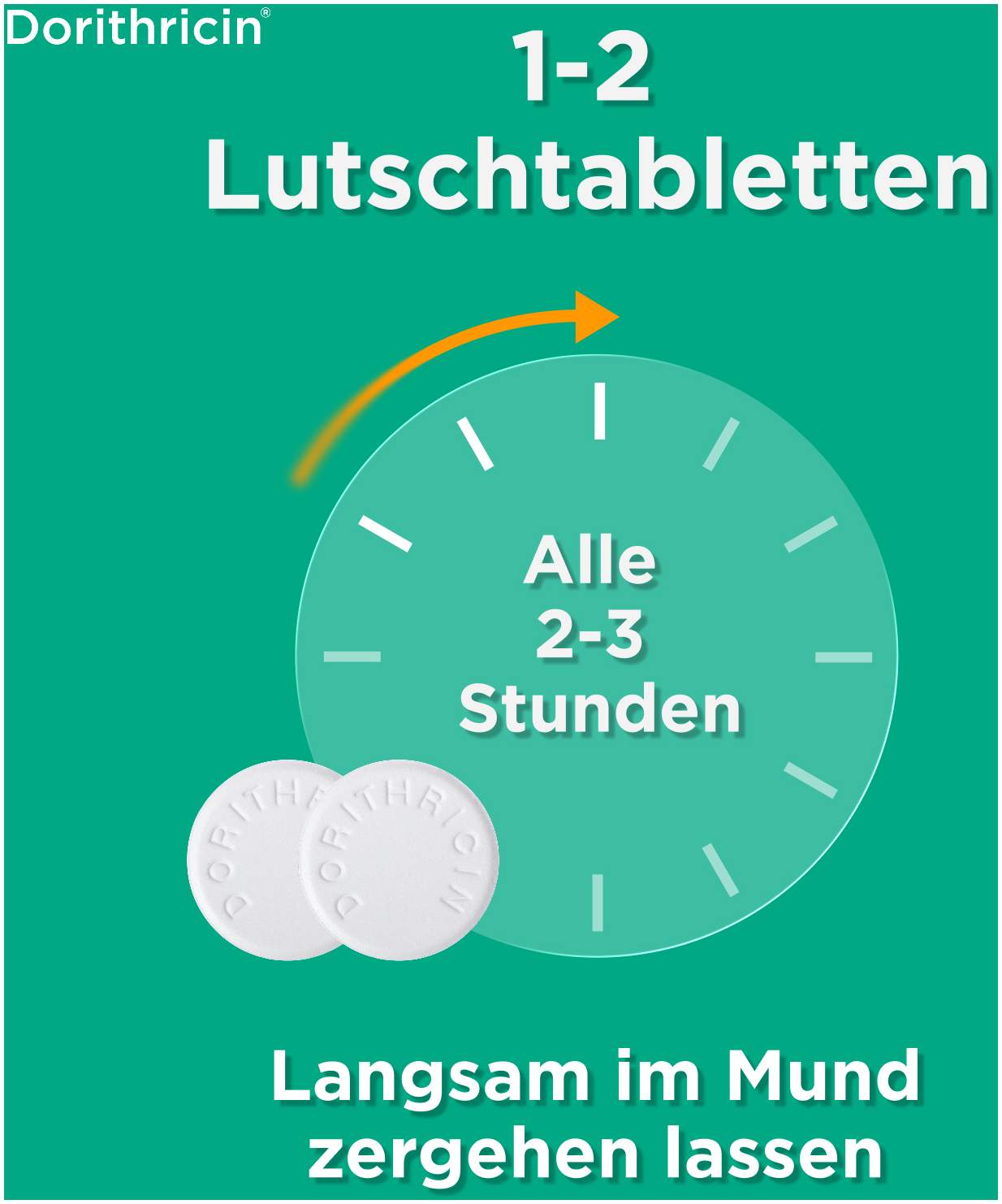 Dorithricin Halstabletten Waldbeere 40 Lutschtabletten