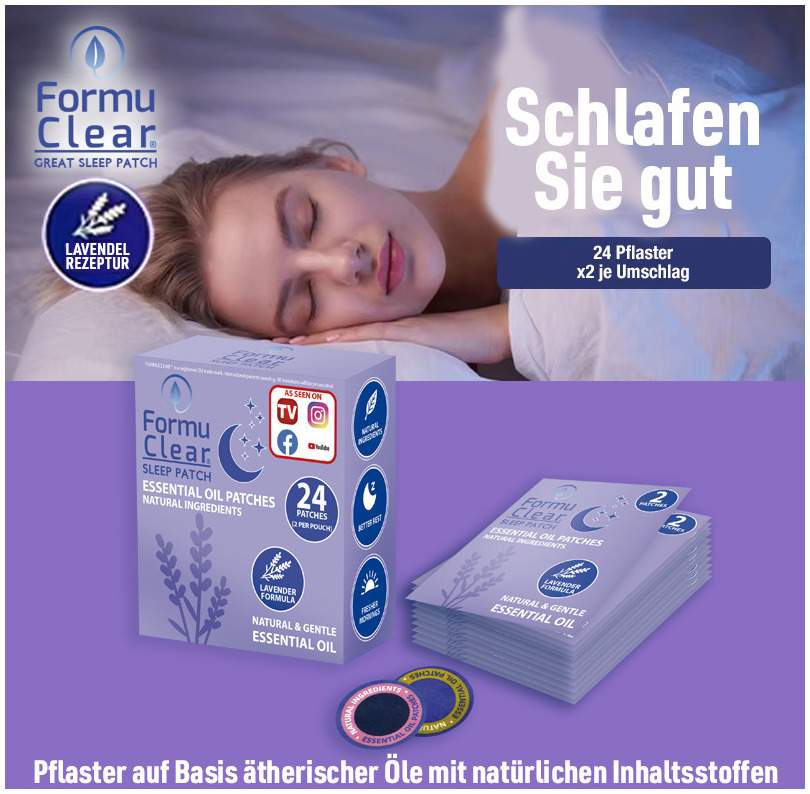 FormuClear Sleep Patch 2 x 24 Pflaster