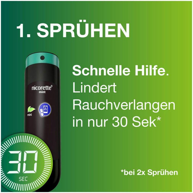 Nicorette Fruit & Mint Spray 1 mg 2 x 2 Stück