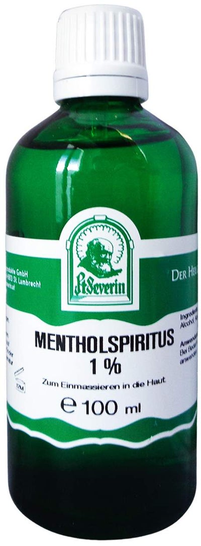 Mentholspiritus 1% Einreibung 100 ml