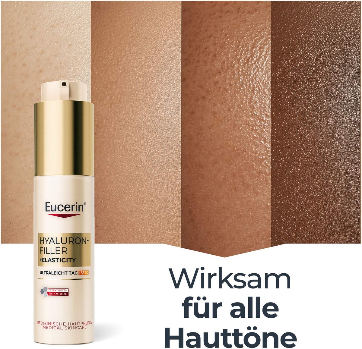 Eucerin Hyaluron-Filler + Elasticity Ultraleicht Tag LSF50 50 ml Creme