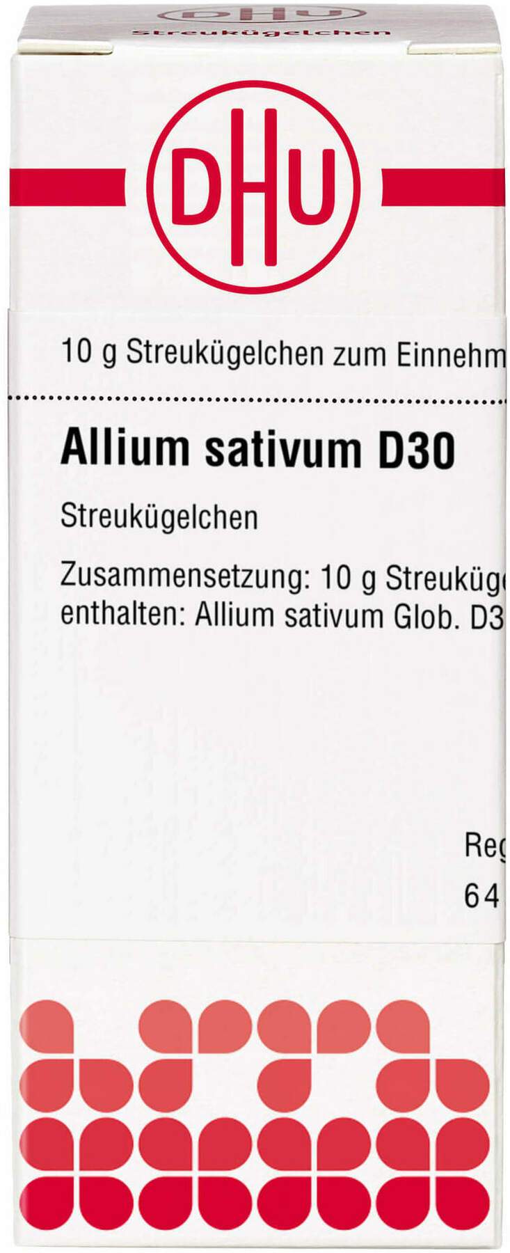 Dhu Allium Sativum D30 Globuli 10 G