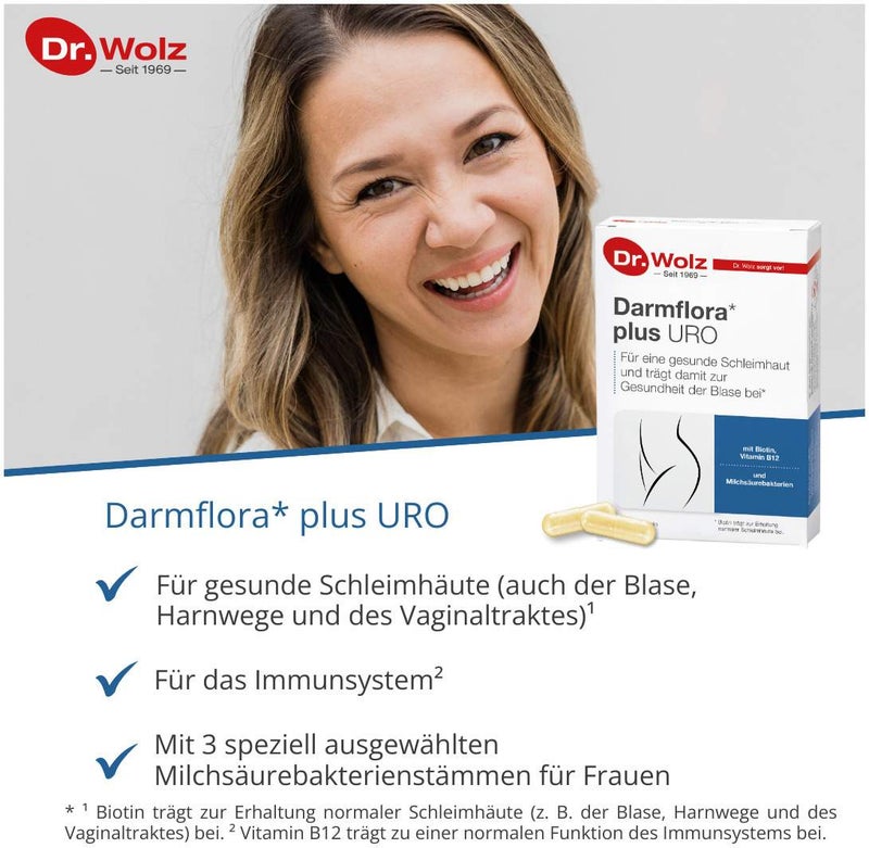 Darmflora Plus Uro Kapseln 40 Stk