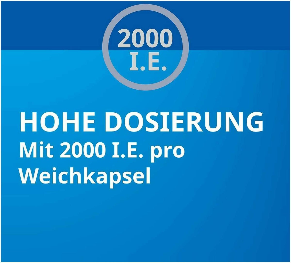 Vitamin D3 Stada 2000 I.E. 60 Kapseln