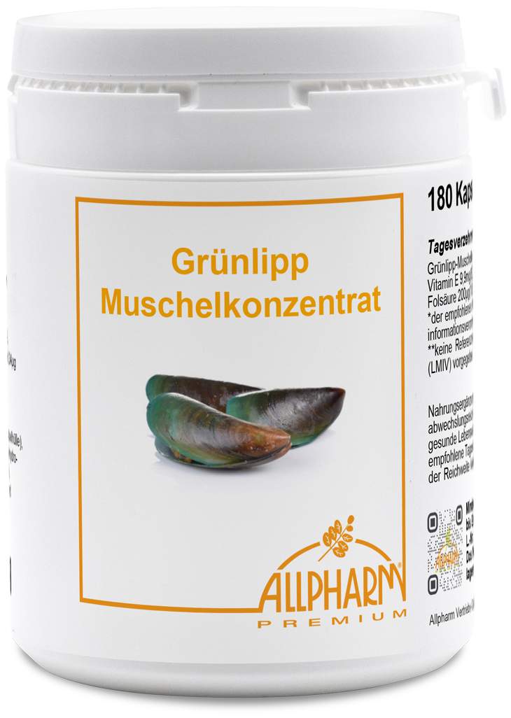 Grünlipp Muschel Konzentrat 180 Kapseln