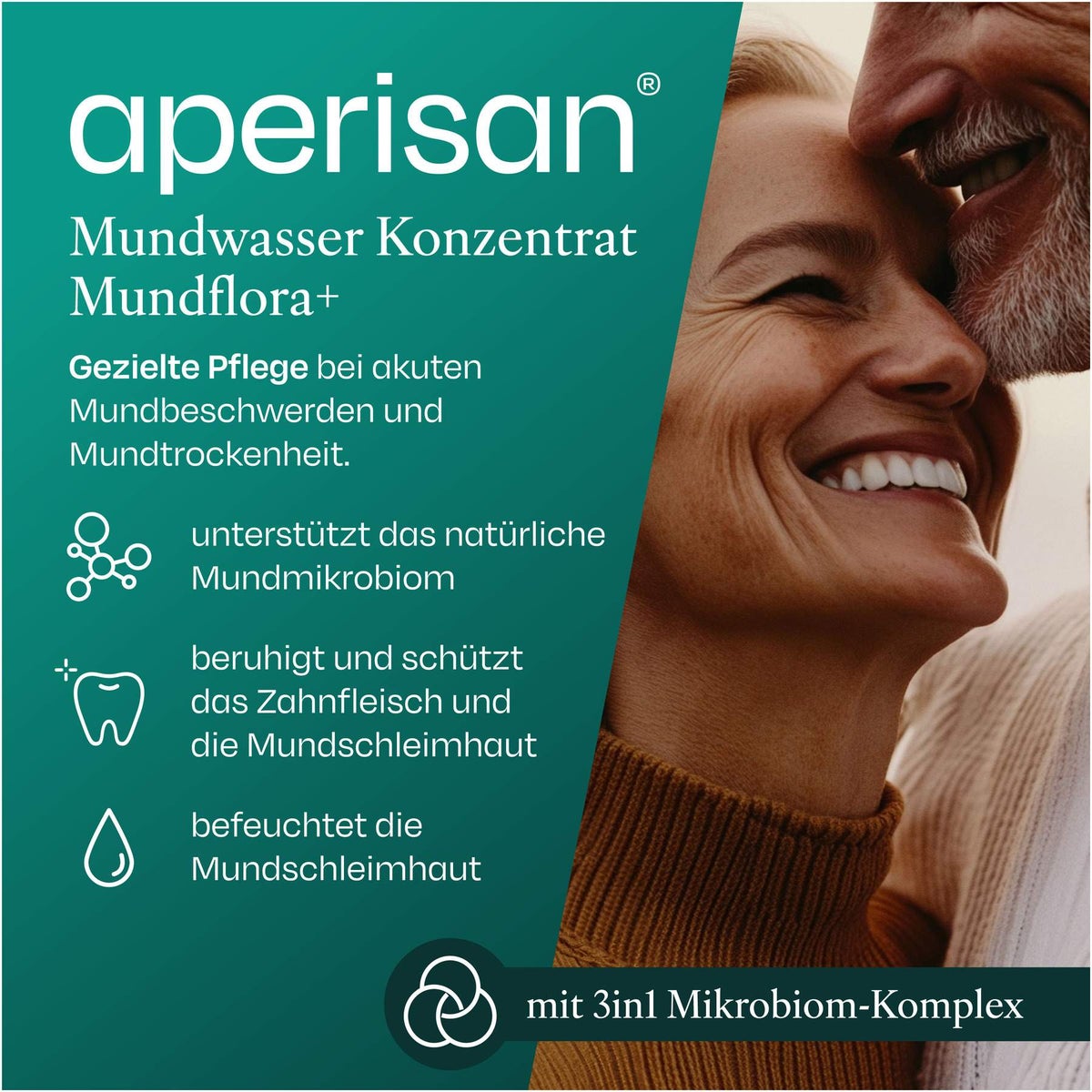 Aperisan Mundwasser Konzentrat Mundflora+ 30 ml