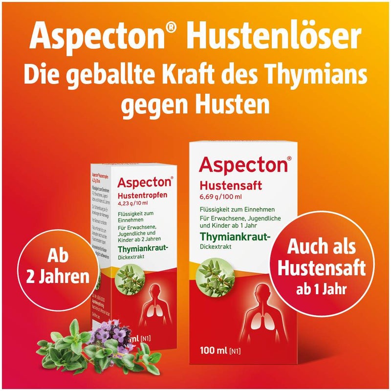 Aspecton Hustentropfen 50 ml Tropfen