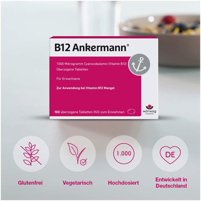 B12 Ankermann 100 überzogene Tabletten