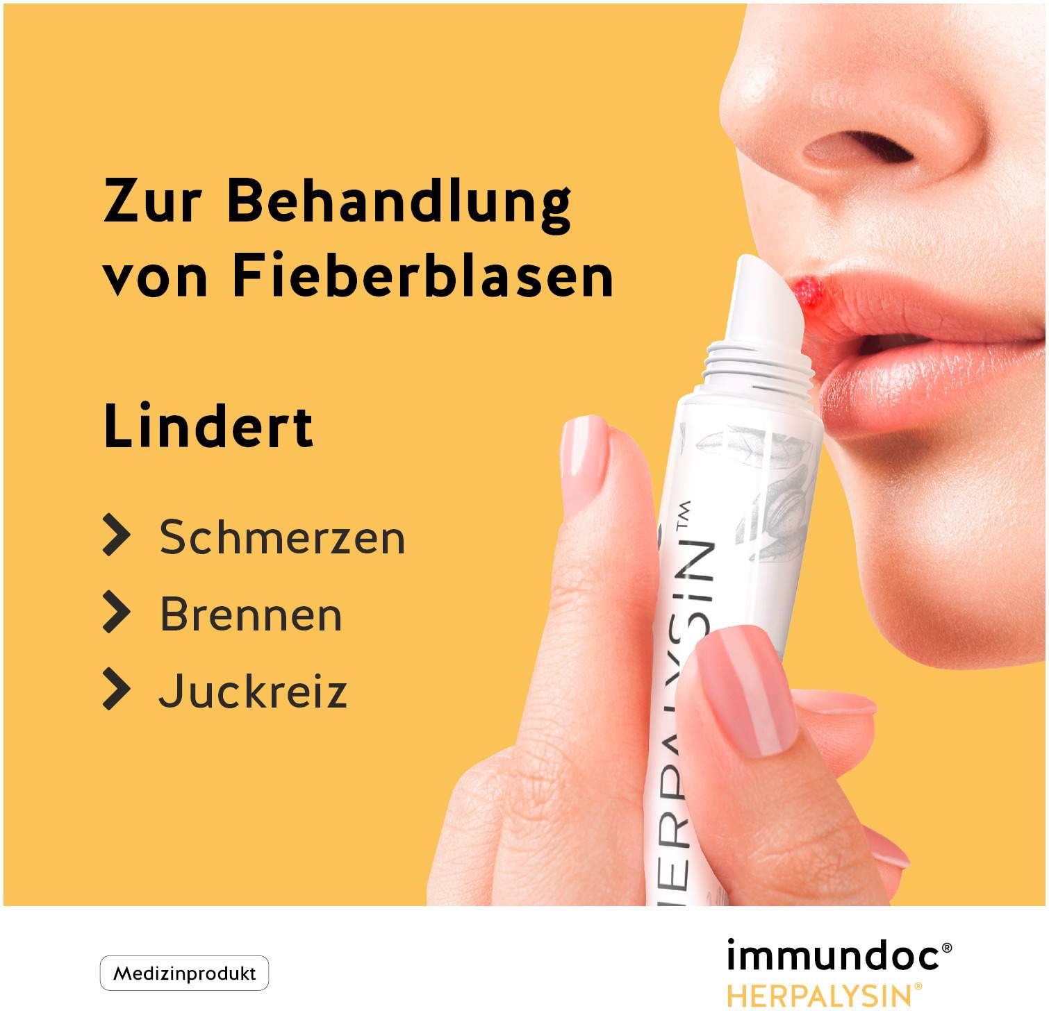 Immundoc Herpalysin Lippenherpes-Creme 7 ml