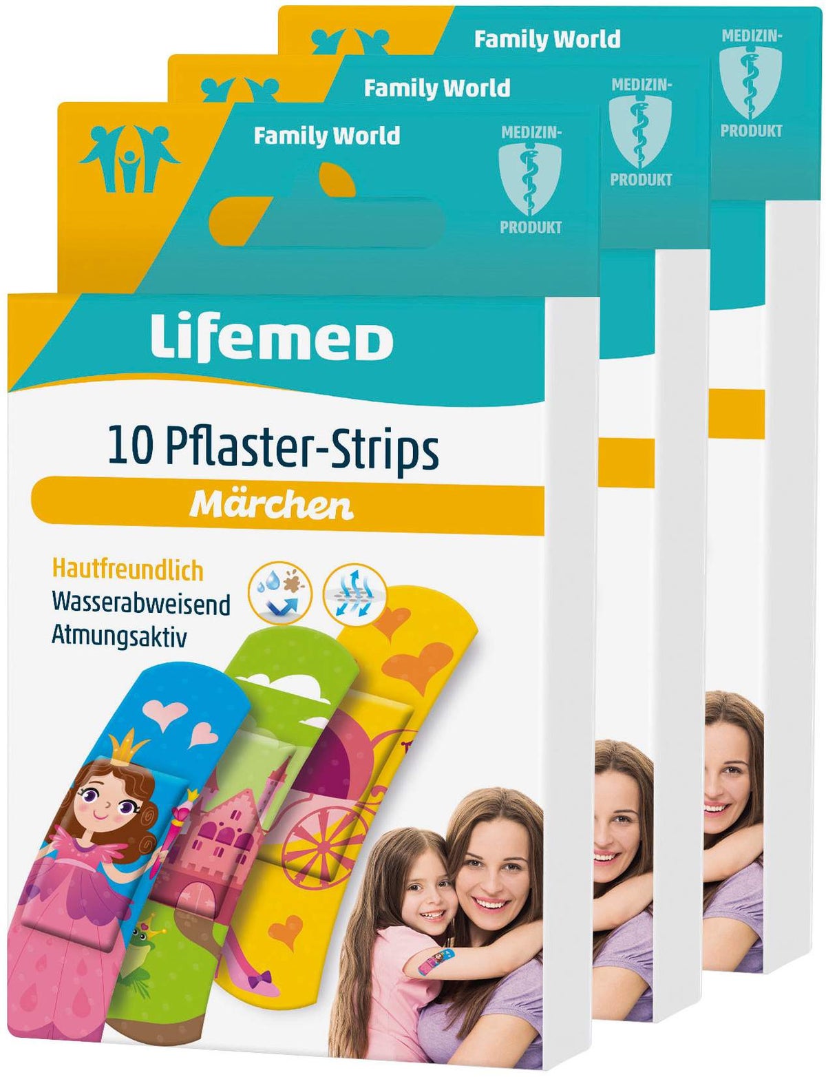 Kinderpflaster-Strips Märchen 3x10 Stück