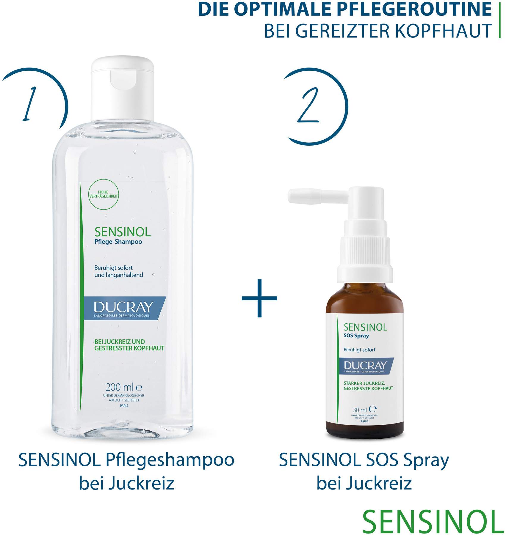 Ducray Sensinol Pflege-Shampoo 200 ml