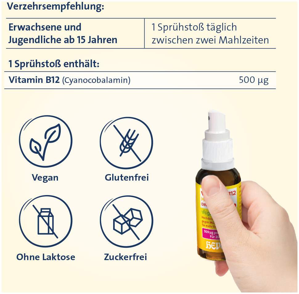 Vitamin B12 Hevert Direkt-Spray 30 ml