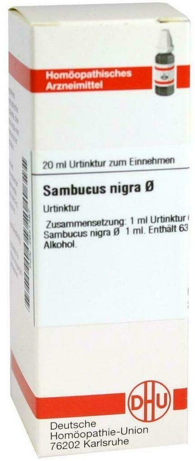 Dhu Sambucus Nigra 20 ml Urtinktur