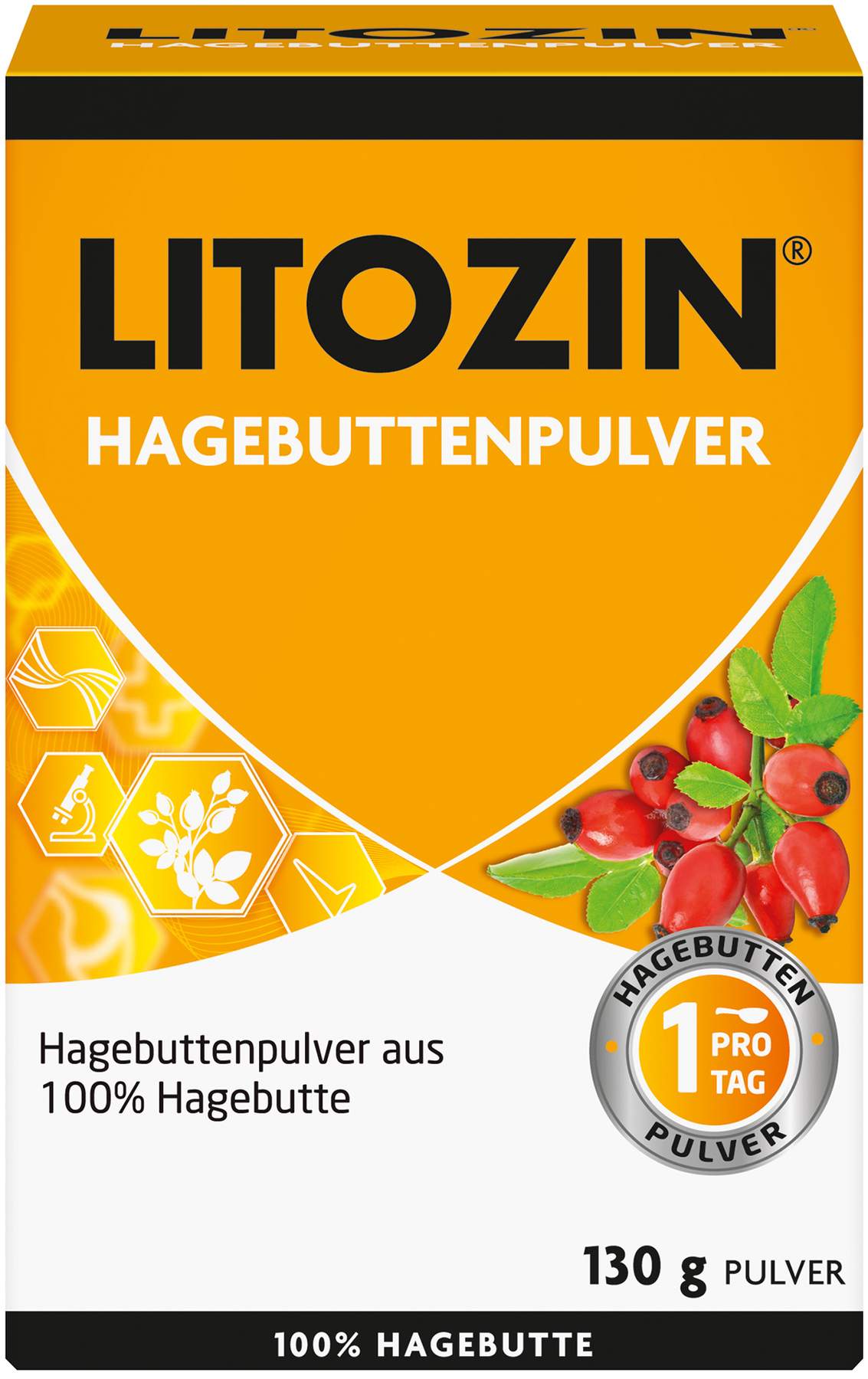 Litozin Hagebuttenpulver 130 G