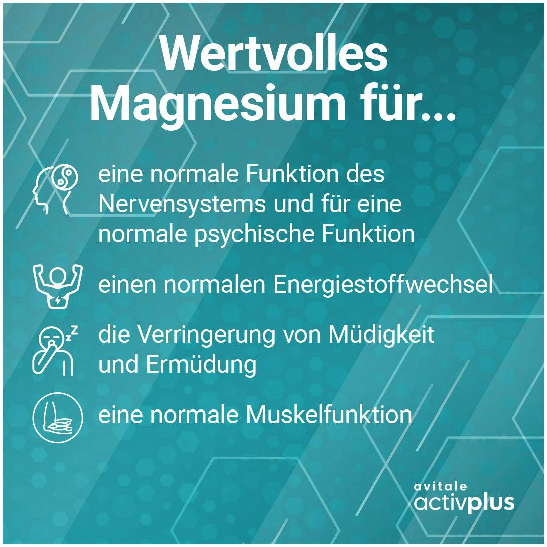 Activplus Magnesiumbisglycinat 300 mg 180 Kapseln