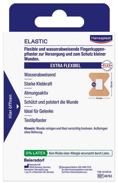 Hansaplast Elastic Fingerkuppen Pflaster 10 Stück