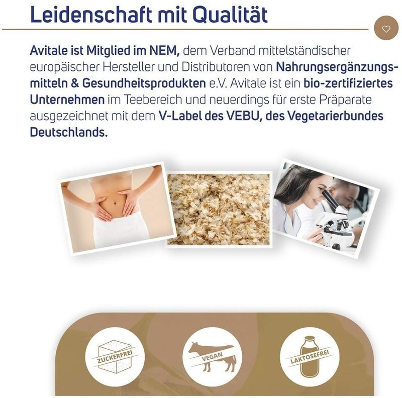 Flohsamenschalen indisch 500 g