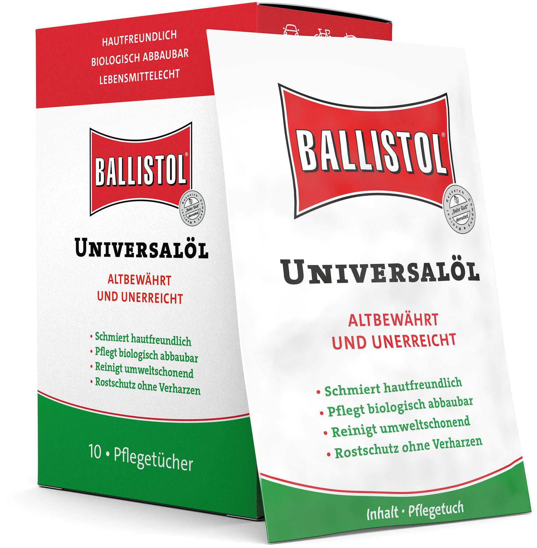Ballistol Öl 10 Tücher