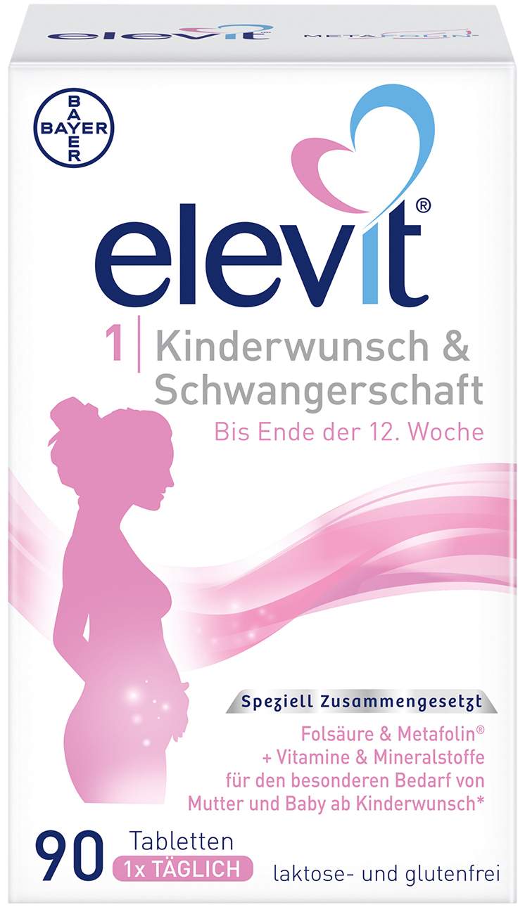 Elevit 1 Kinderwunsch & Schwangerschaft 90 Tabletten