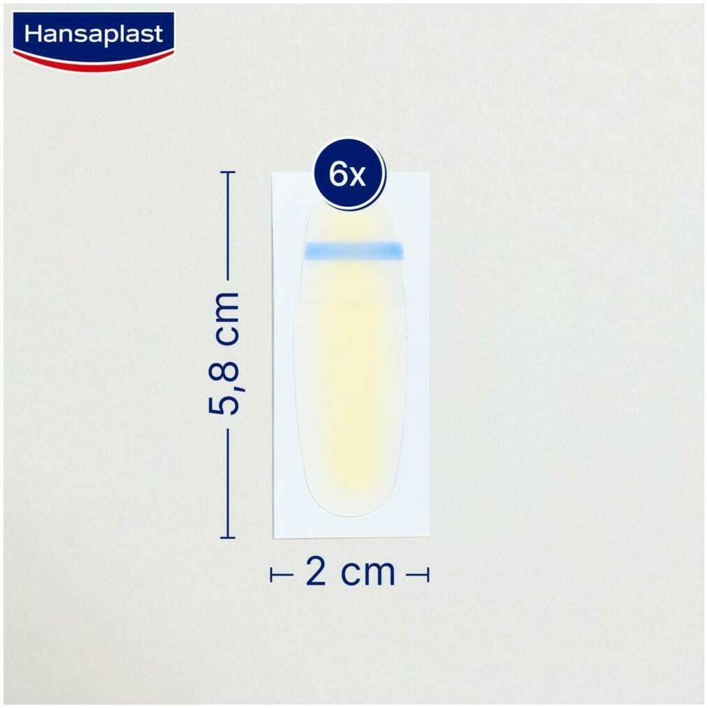 Hansaplast 6 Blasenpflaster Klein