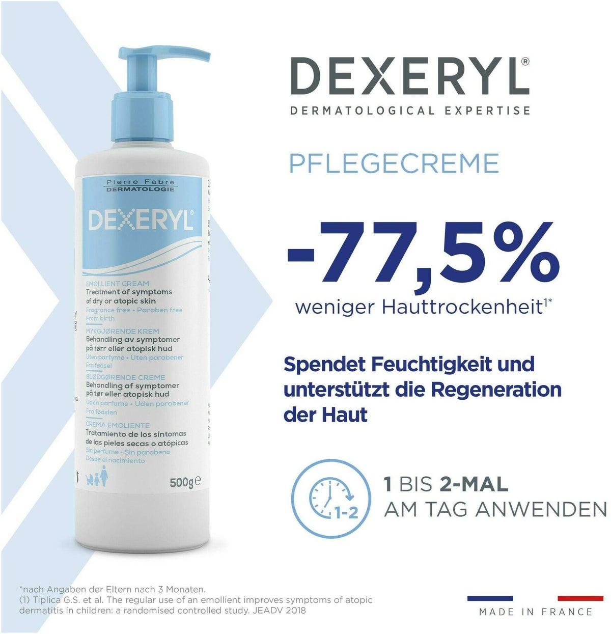 Dexeryl Creme 500 g Creme