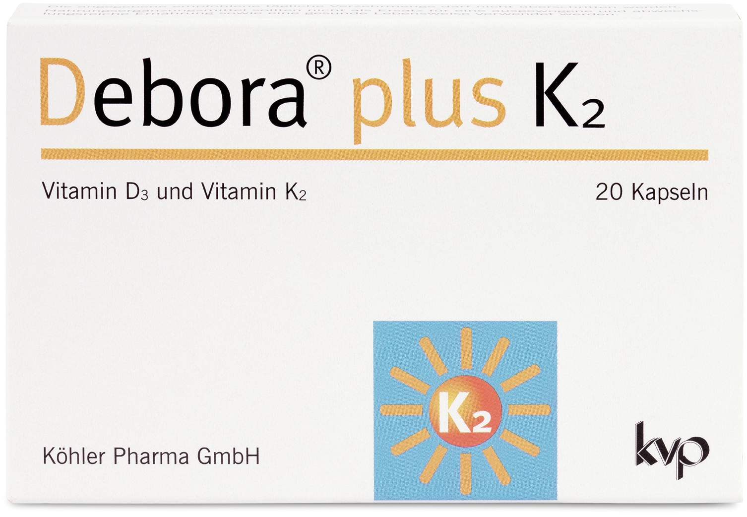 Debora Plus K2 20 Kapseln