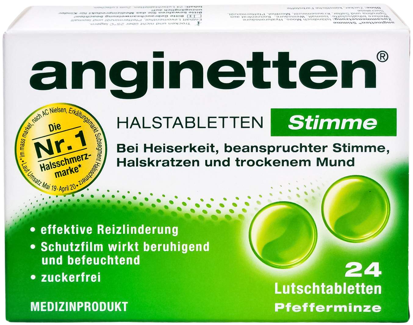 Anginetten Stimme Lutschtabletten 24 Stk