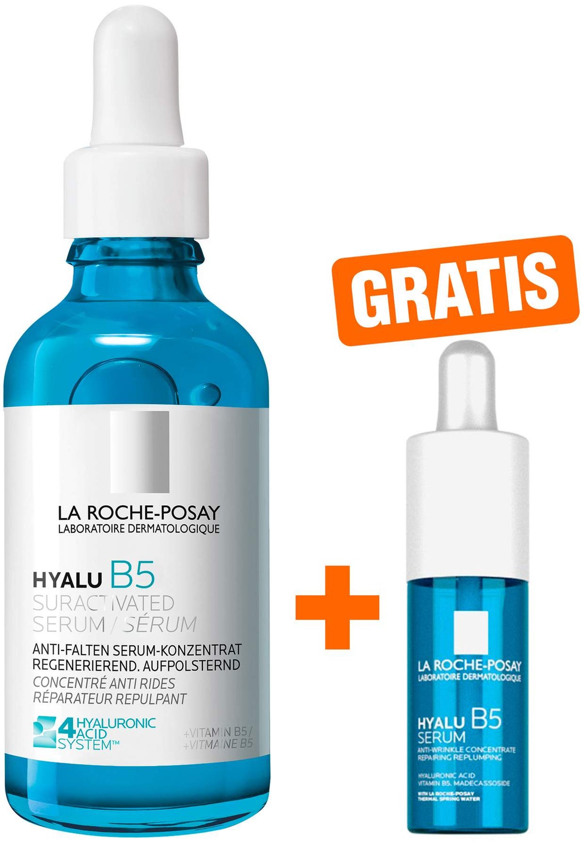 La Roche Posay Hyalu B5 Suractivated Serum 50 ml + gratis La Roche Posay Hyalur B5 Serum 10 ml