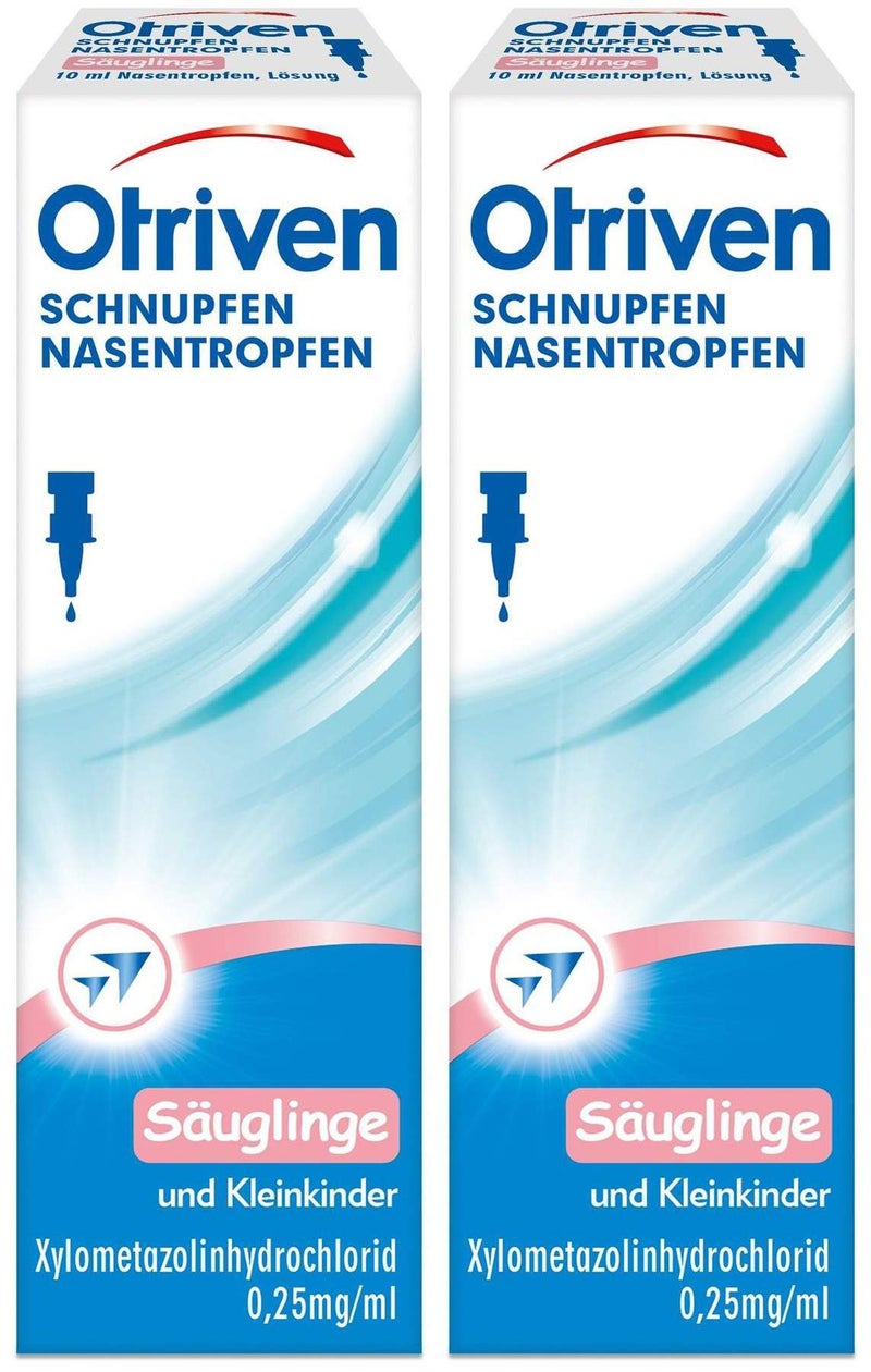 Otriven 0,025 % Nasentropfen 2 x 10 ml