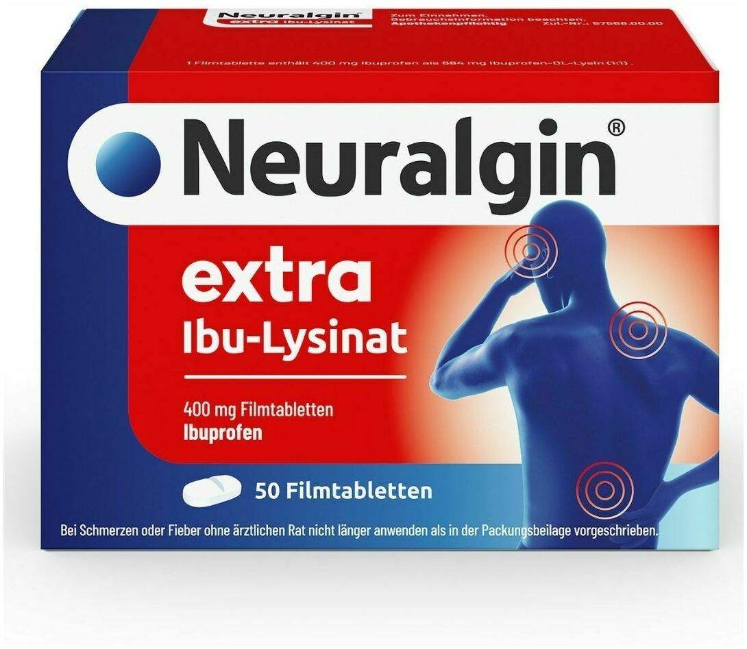 Neuralgin extra Ibu-Lysinat 50 Filmtabletten
