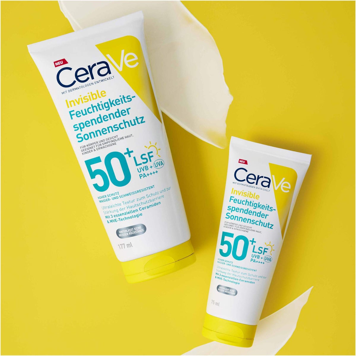 CeraVe Feuchtigkeitsspendender Sonnenschutz LSF 50+ 75 ml