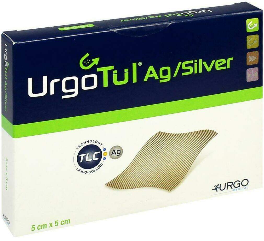 Urgotül Silver 5 X 5 cm 10 Stück