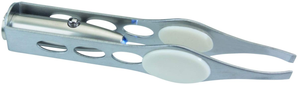 Pinzette mit LED-Licht