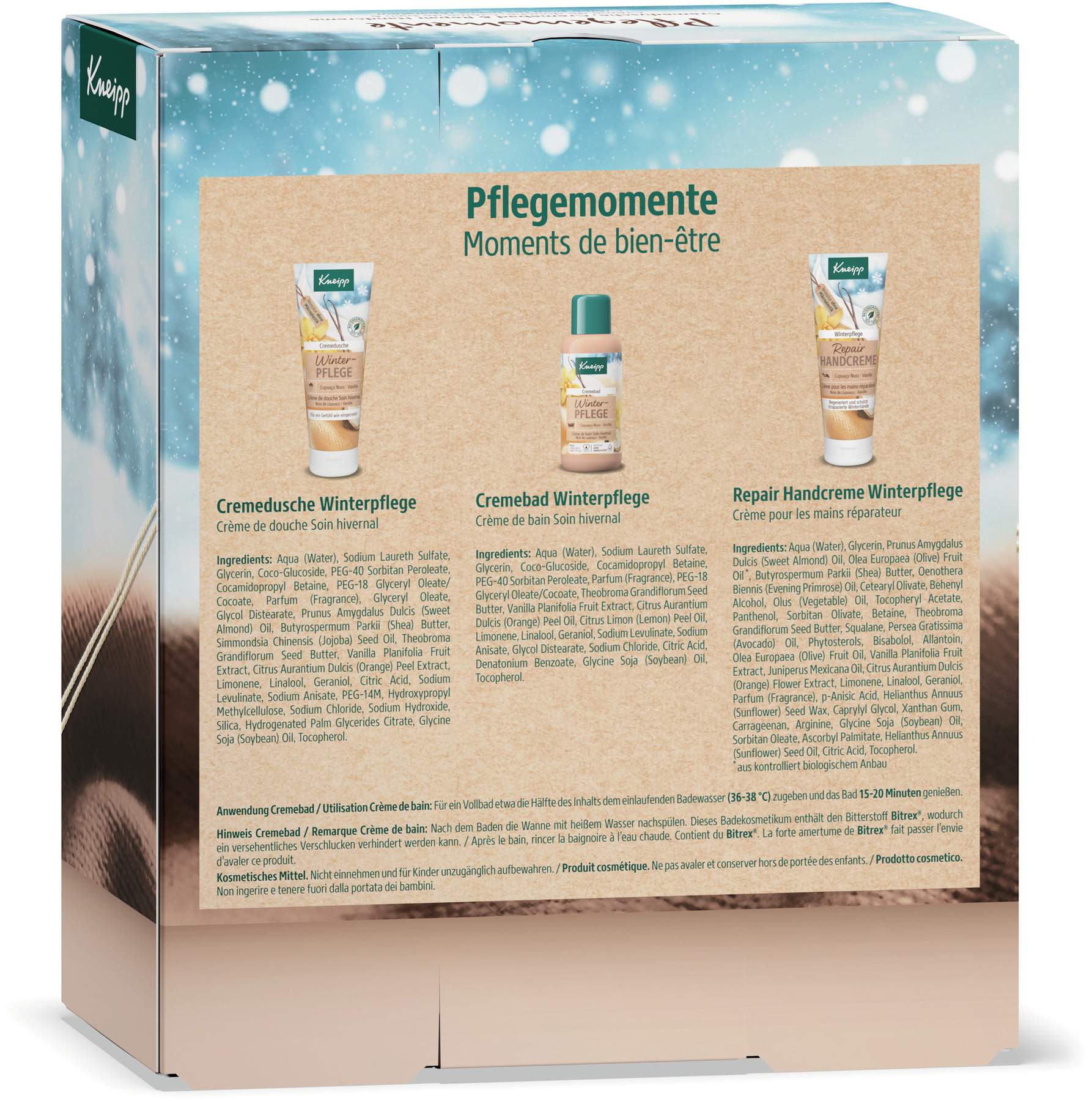 Kneipp Geschenkset Pflegemomente