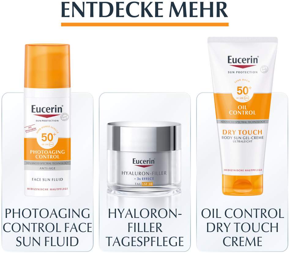 Eucerin Sun Photoaging Control Tinted Face Gel-Creme LSF 50+ Mittel 50 ml