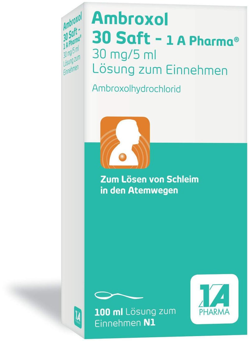 Ambroxol 30 100 ml Saft 1a Pharma