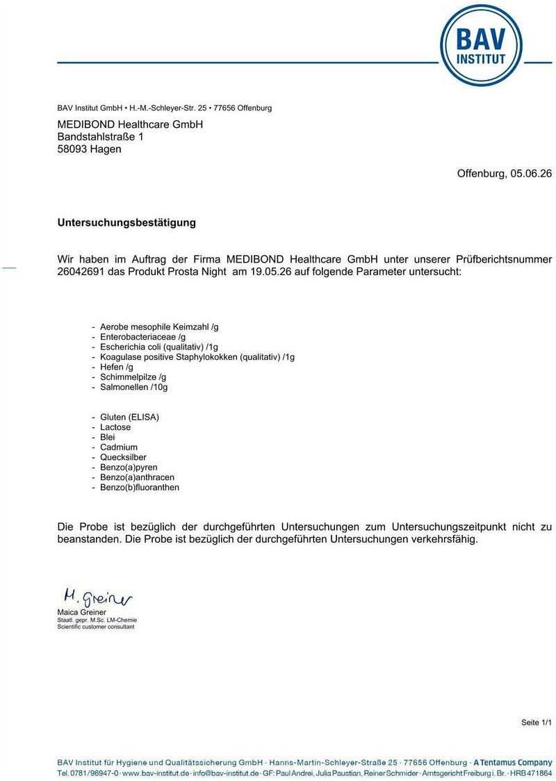 Prosta Night Medibond 30 Kapseln