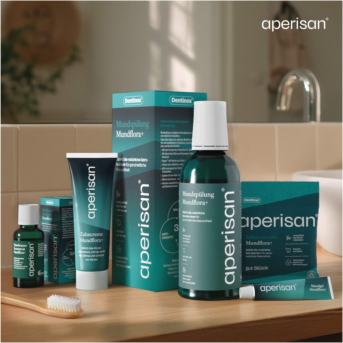Aperisan Mundwasser Konzentrat Mundflora+ 30 ml