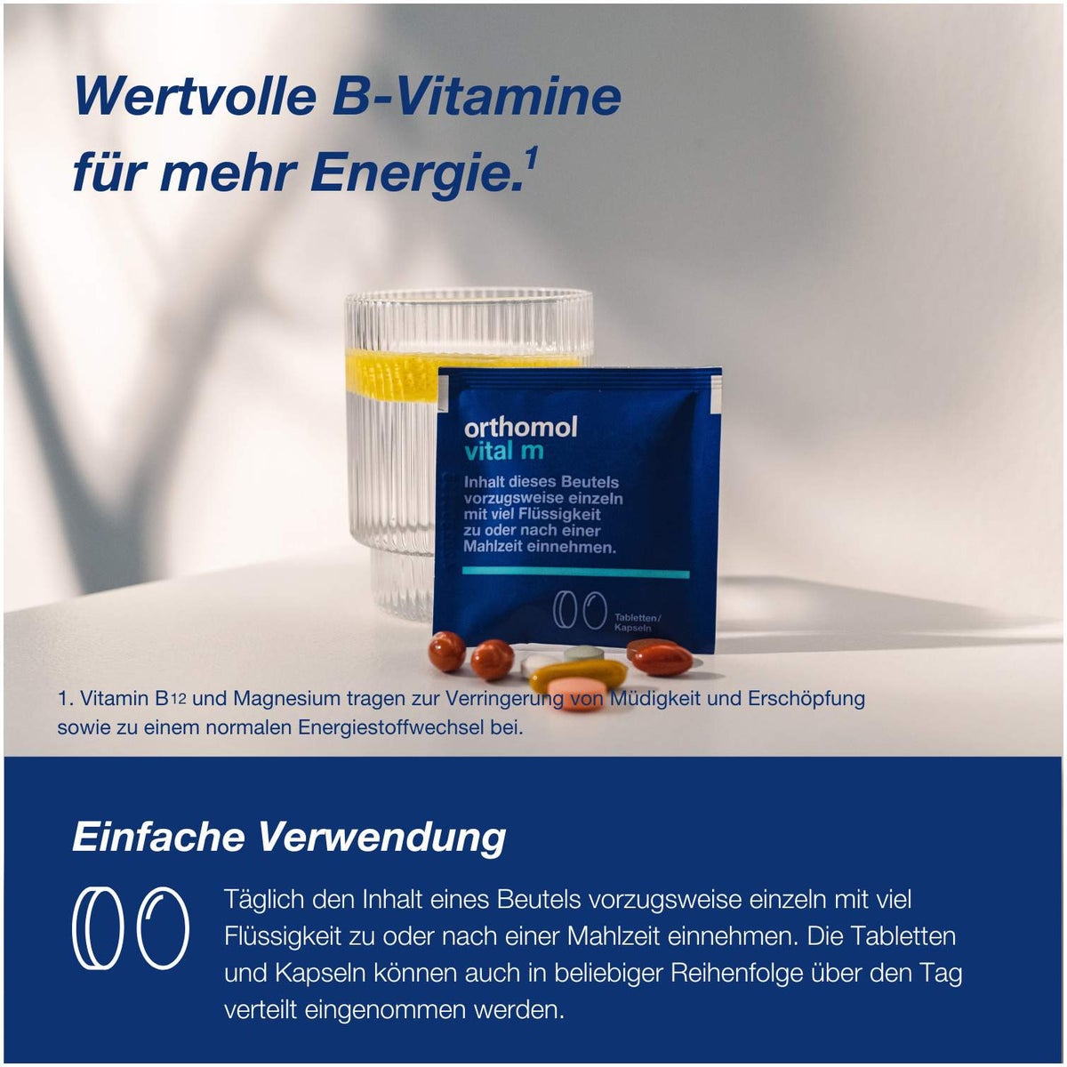 Orthomol Vital M 30 Tabletten und 30 Kapseln 1 Kombipackung