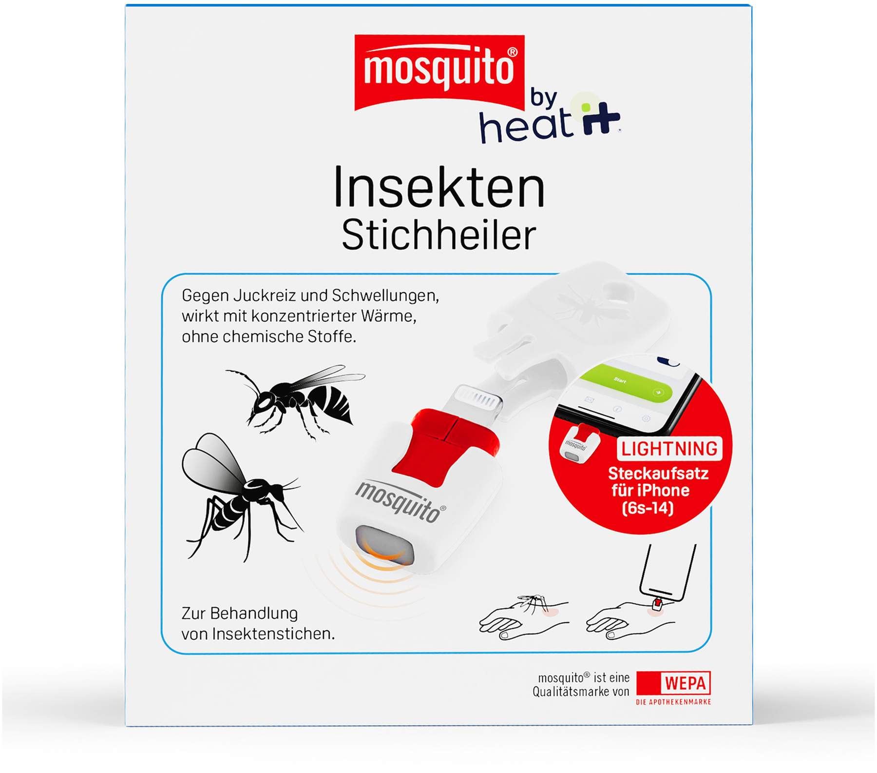 Mosquito heat it Insekten-Stichheiler Lightning Steckaufsatz 1 Stück