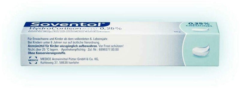 Soventol HydroCortisonAcetat 0,25% 50 g Creme