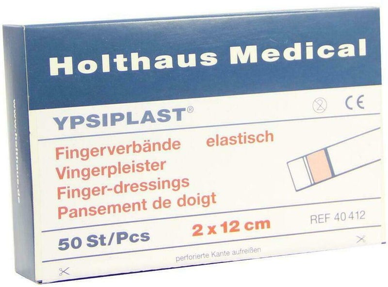 Fingerverband Ypsiplast 2 X 12 cm Elastisch Hautfarben 50 Verbände