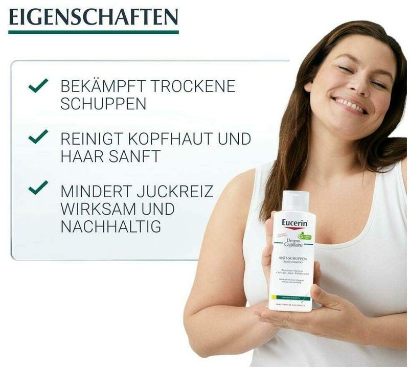 Eucerin Dermo Capillaire Anti - Schuppen Creme Shampoo 250 ml