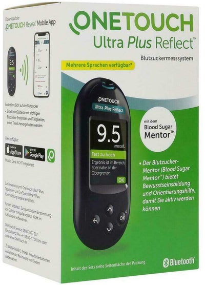 One Touch Ultra Plus Reflect Blutzuckermess. Mmol Je L